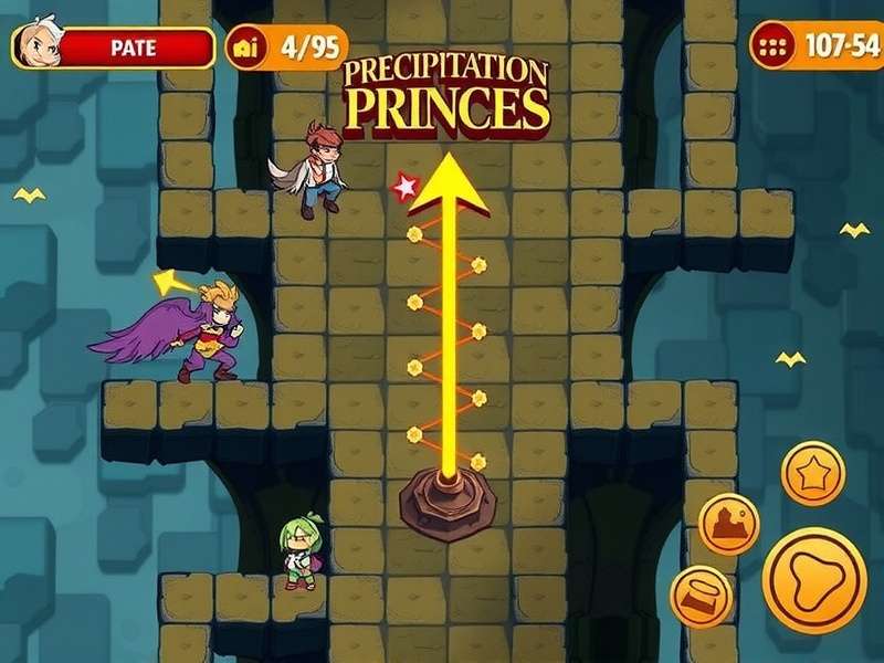 Precipitation Princes in Action Precipitation Princes Gameplay Screenshot